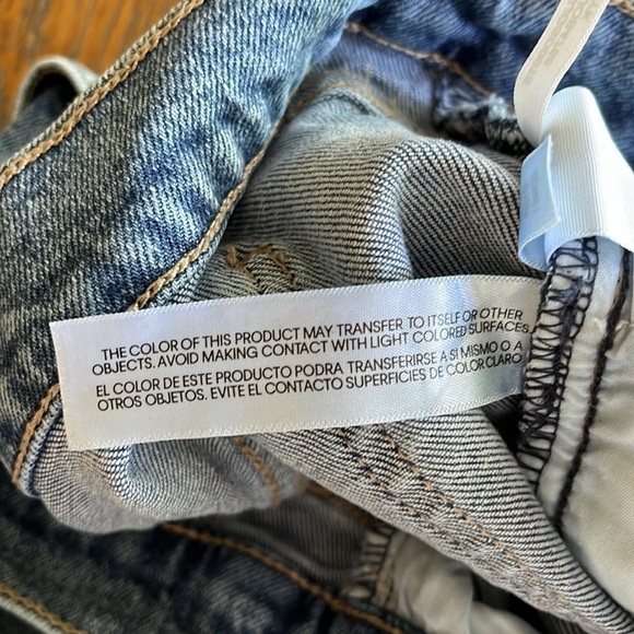 Vintage Calvin Klein Jeans Classic Five Pocket Size 12 Lighter Wash High Rise - Picture 5 of 16